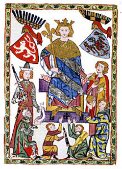 2.6.1297 Wenzel II. wird zum König von Böhmen gekrönt